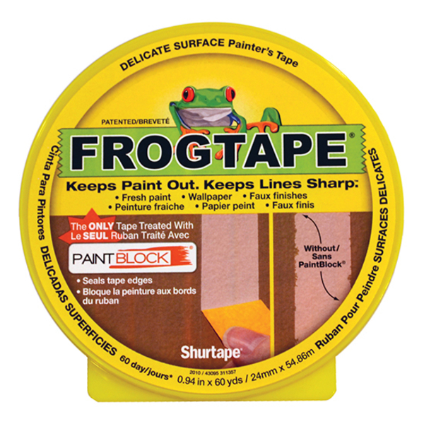 Frogtape .94" x 60 Yds Frog Tape Delicate Surface Painter's Masking Tape 240482